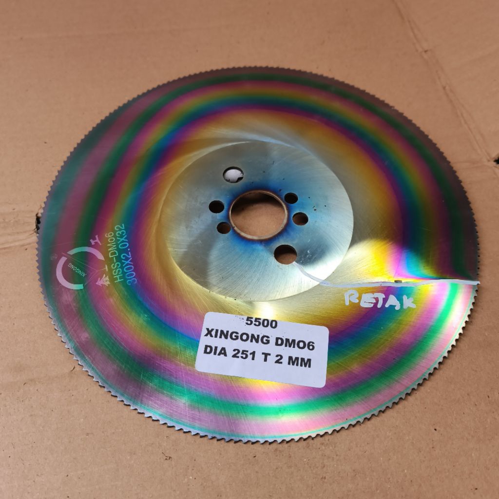 A104 Circle Saw HSS / Gergaji HSS / Bahan Taji Ayam / Bahan Pisau Premium