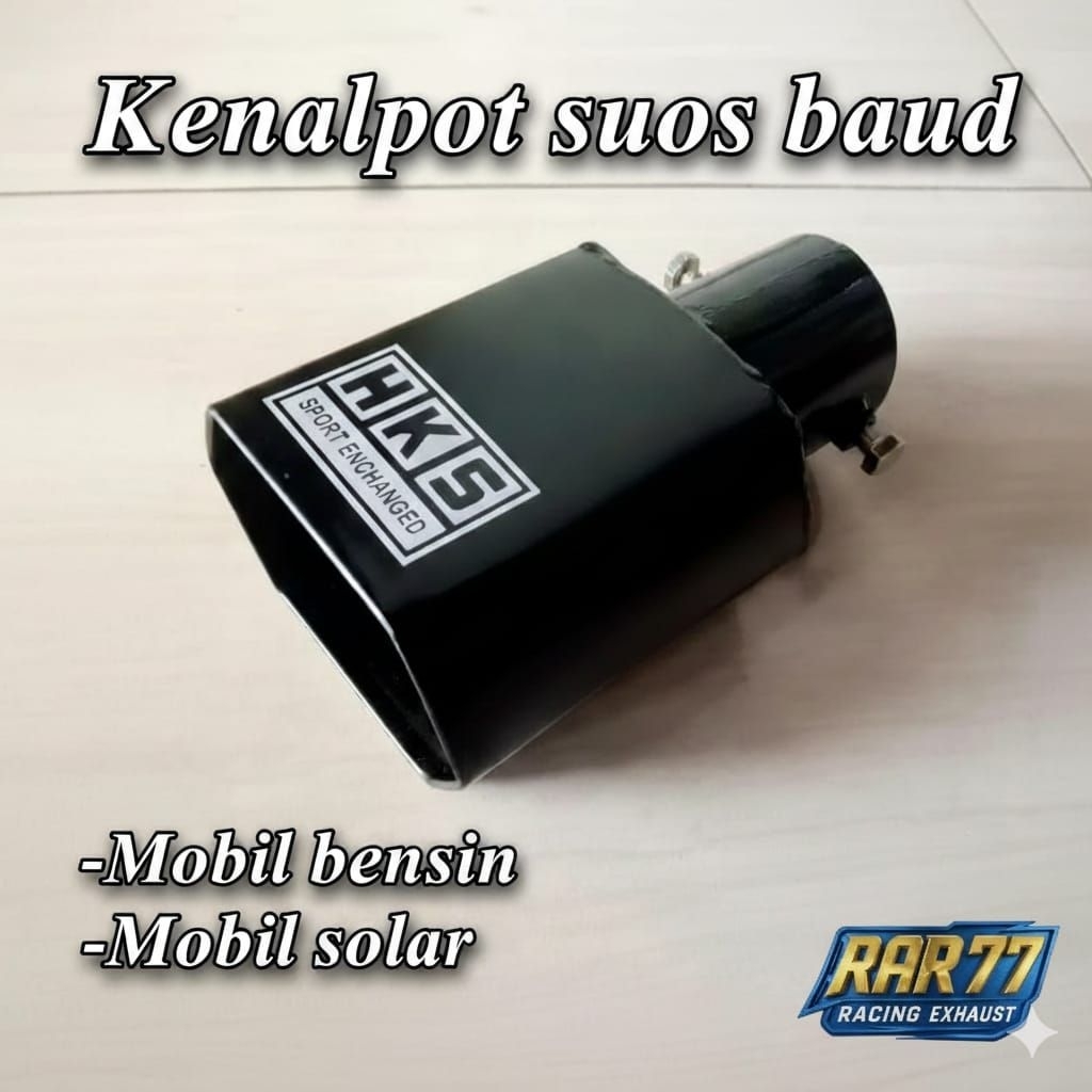 knalpot sous suos segi 6 sistem baut mobil bensin dan solar