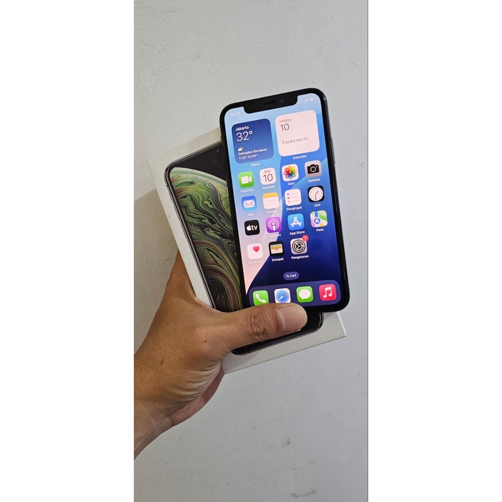 Second IP Xs 256gb White lis All Operator Fullset