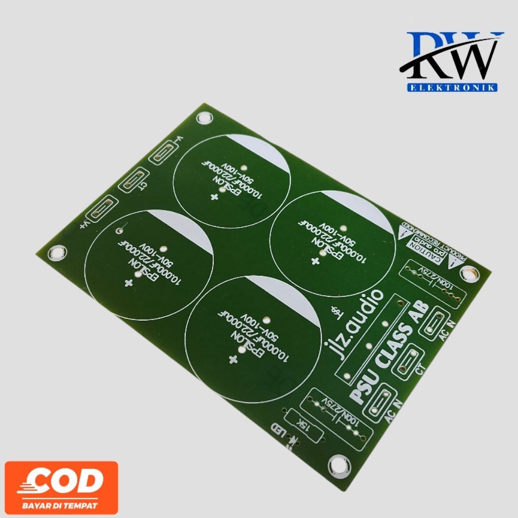 PCB PSU CLASS AB 4 ELCO
