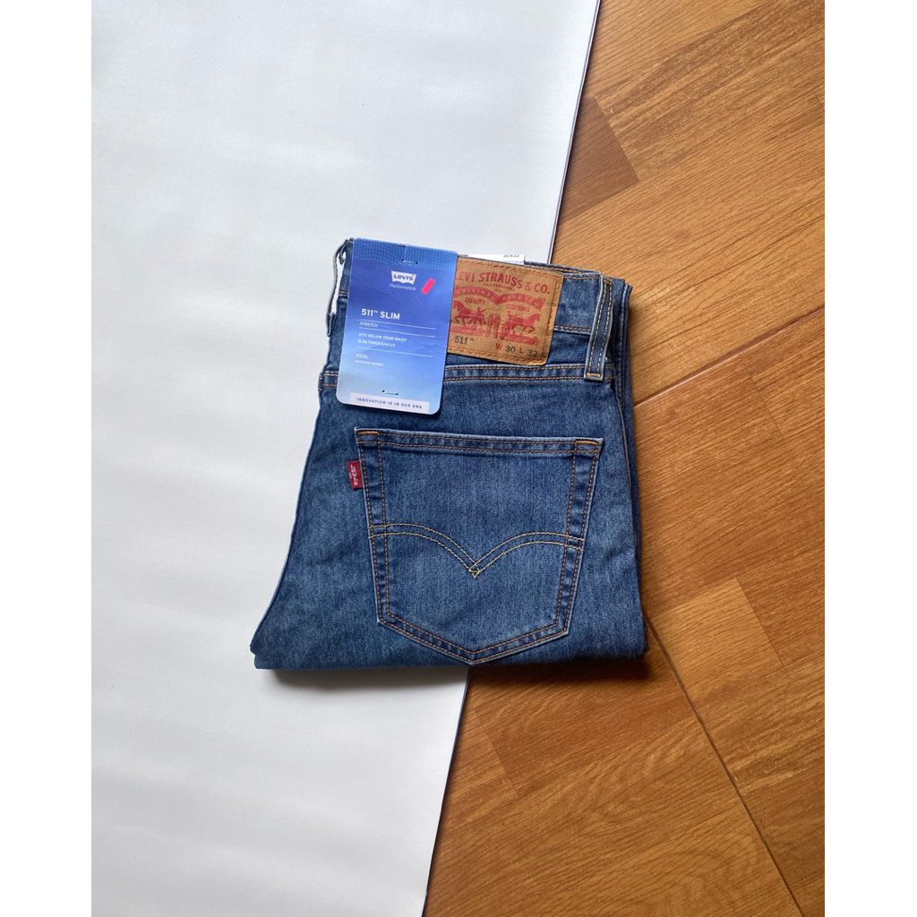 Levi 511 cool slim jeans