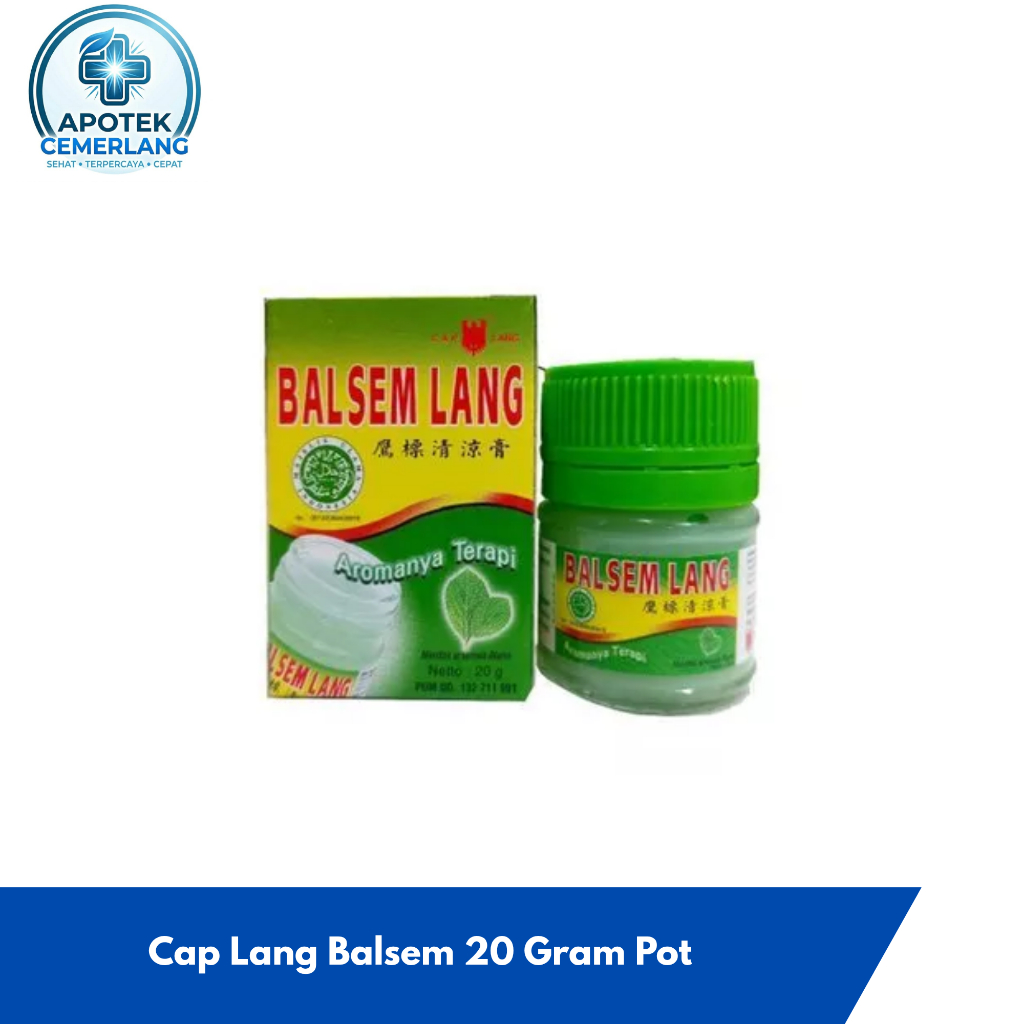 Cap Lang Balsem Lang 20 Gram Pot