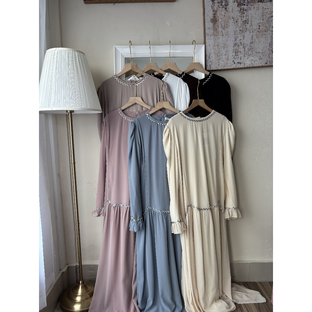 Dress - Abaya - Dress Wanita - Elmiza Abaya