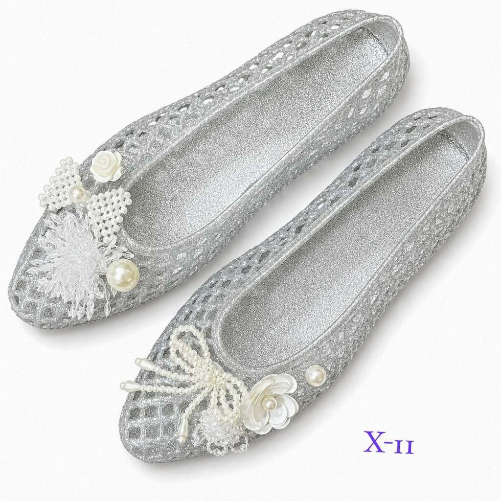 Accessories for Jelly Shoes No.X-11 (8 beads)