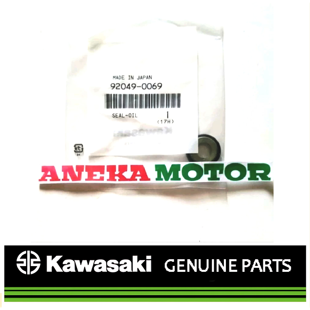 92049-0069 KMI Seal Shock Breaker belakang Kawasaki KLX 150 L S BF D Tracker Original Kawasaki