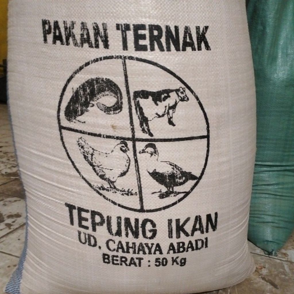 Tepung Ikan Protein Tinggi 50% Untuk Campuran Pakan Ternak 50 Kg