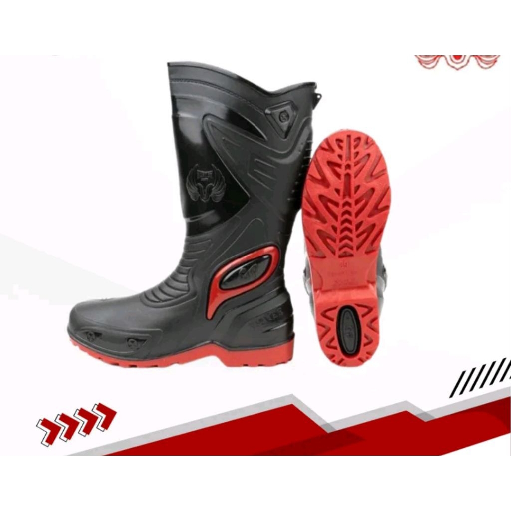 Sepatu boot Tinggi/ Sepatu boot karet anti air
