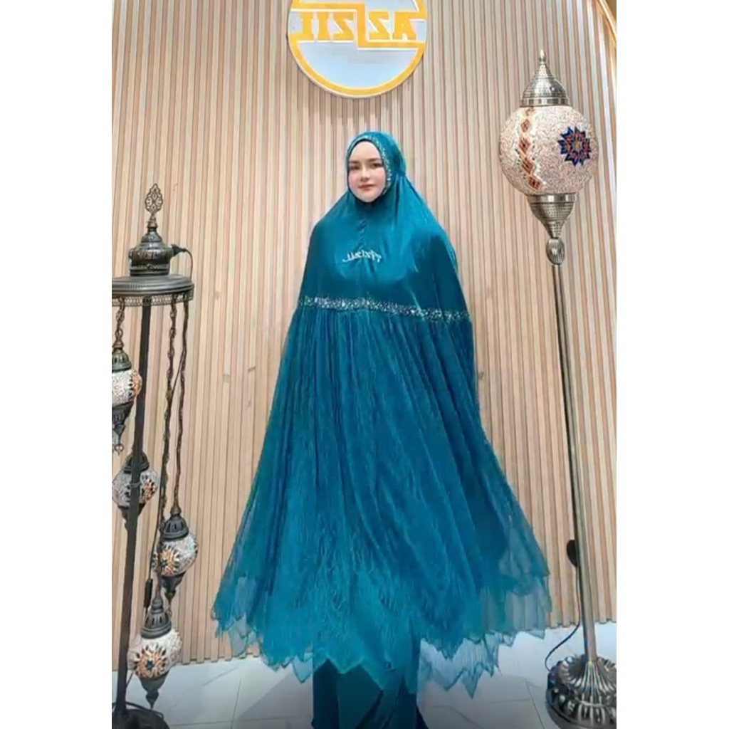 Mukenah Sutan Azizil//Mukenah Azizil Brukat//Mukenah Premium