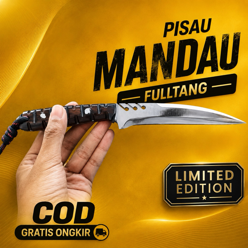 Pisau Skine Filent Terbaik tajam dan keren 13 CM