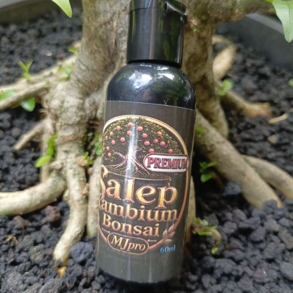 DBS Salep Kambium Bonsai MJpro PREMIUM 60ml botol hitam