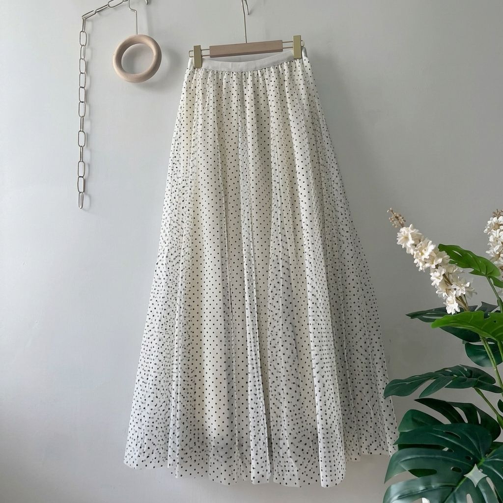 Dotti Tulle (Rok Tule Polkadot)