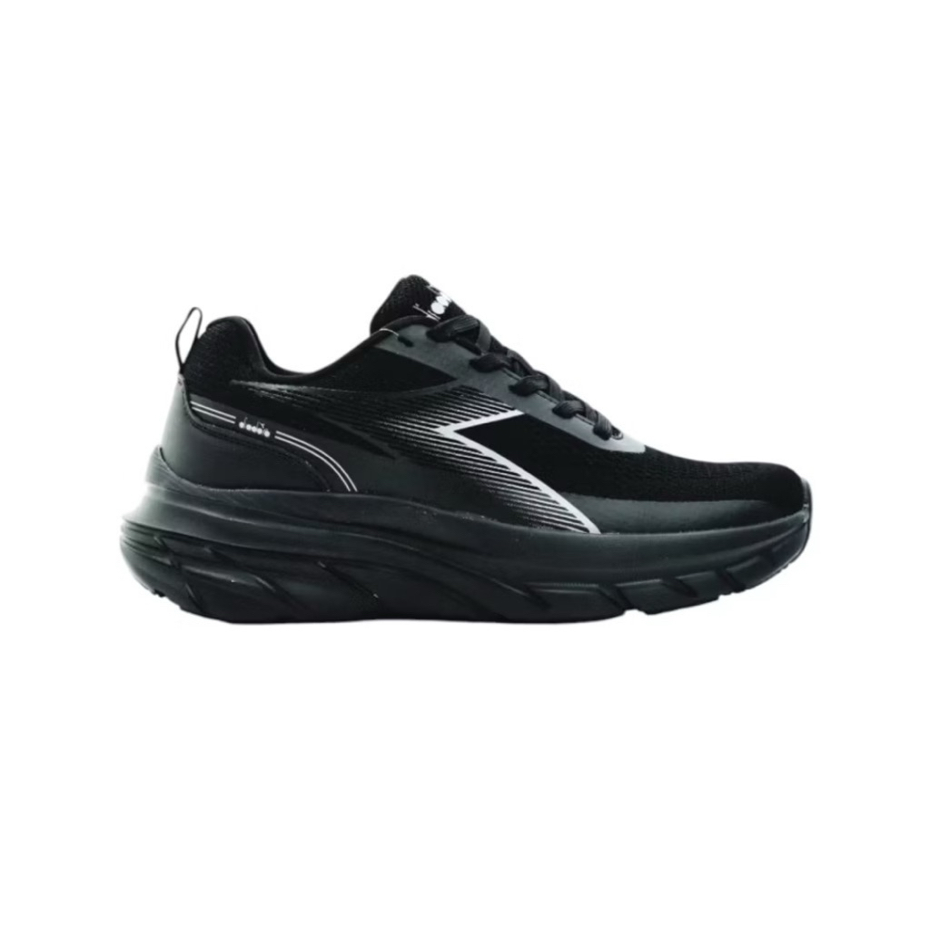 Diadora Rifat WS / Sepatu Sneakers Hitam Diadora Original / Sepatu Sekolah Anak Pria Wanita Ori