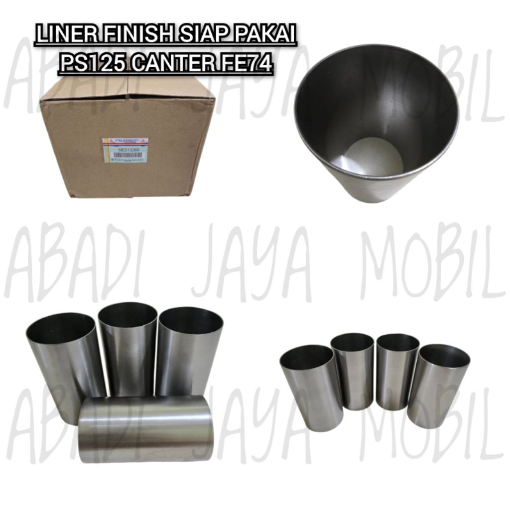 LINER CYLINDER PS125 CANTER FE74 FINISH SIAP PAKAI LINER BORING PS125 CANTER FE74 FINISH ME013366