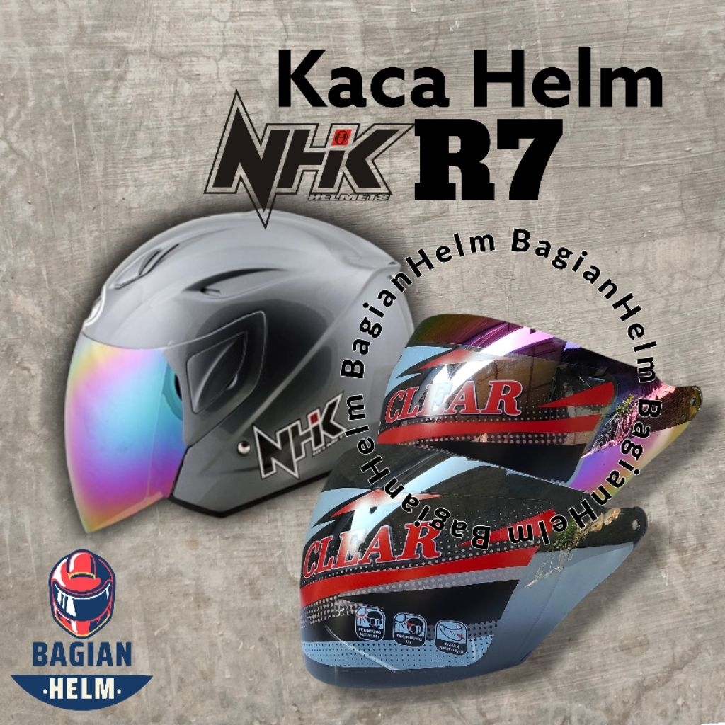 Kaca Helm NHK R7 Visor Helm NHK R7