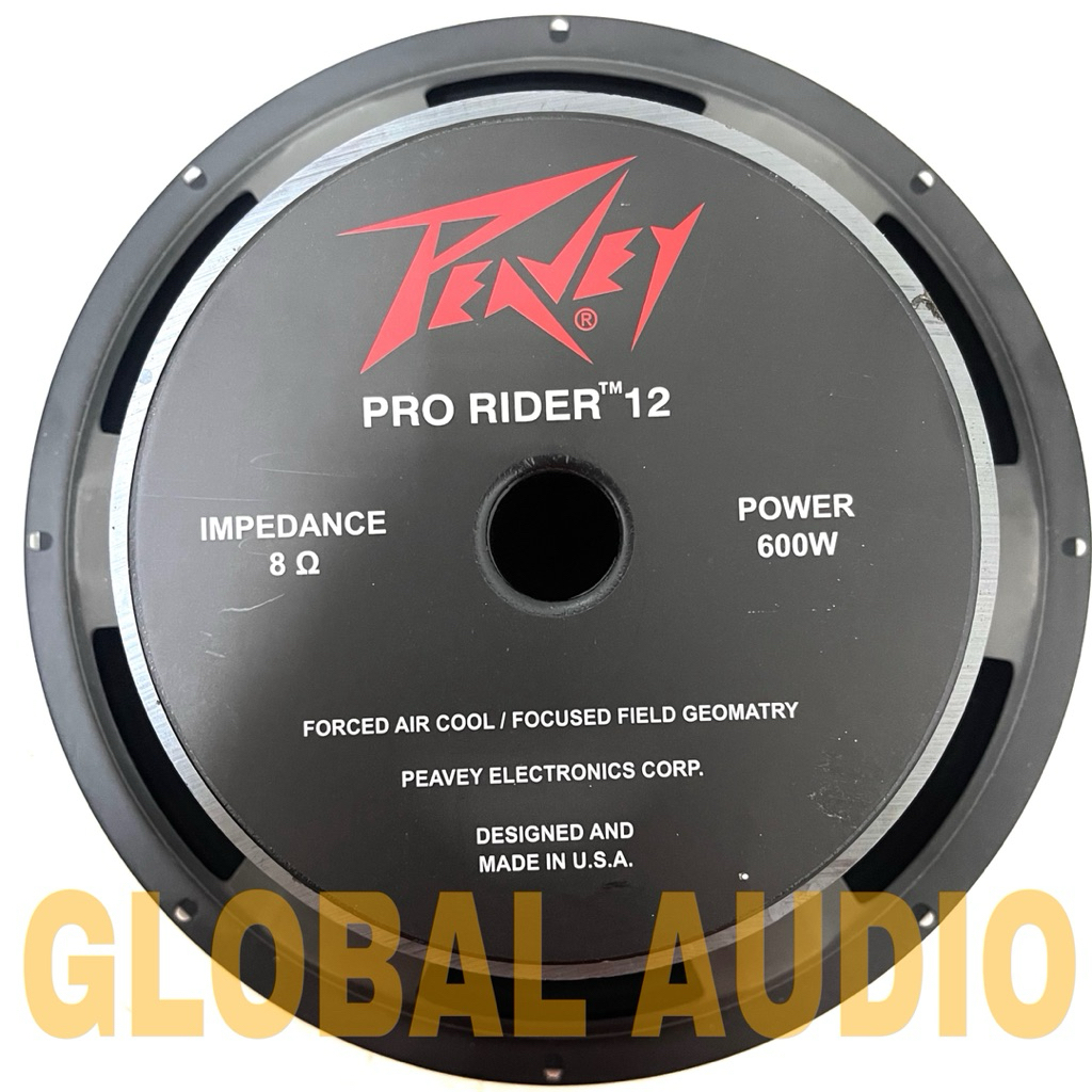 Promo 2Pcs Speaker Komponen Peavey Prorider 12 12inch 600watt , 400watt , 300watt Speaker Componen P
