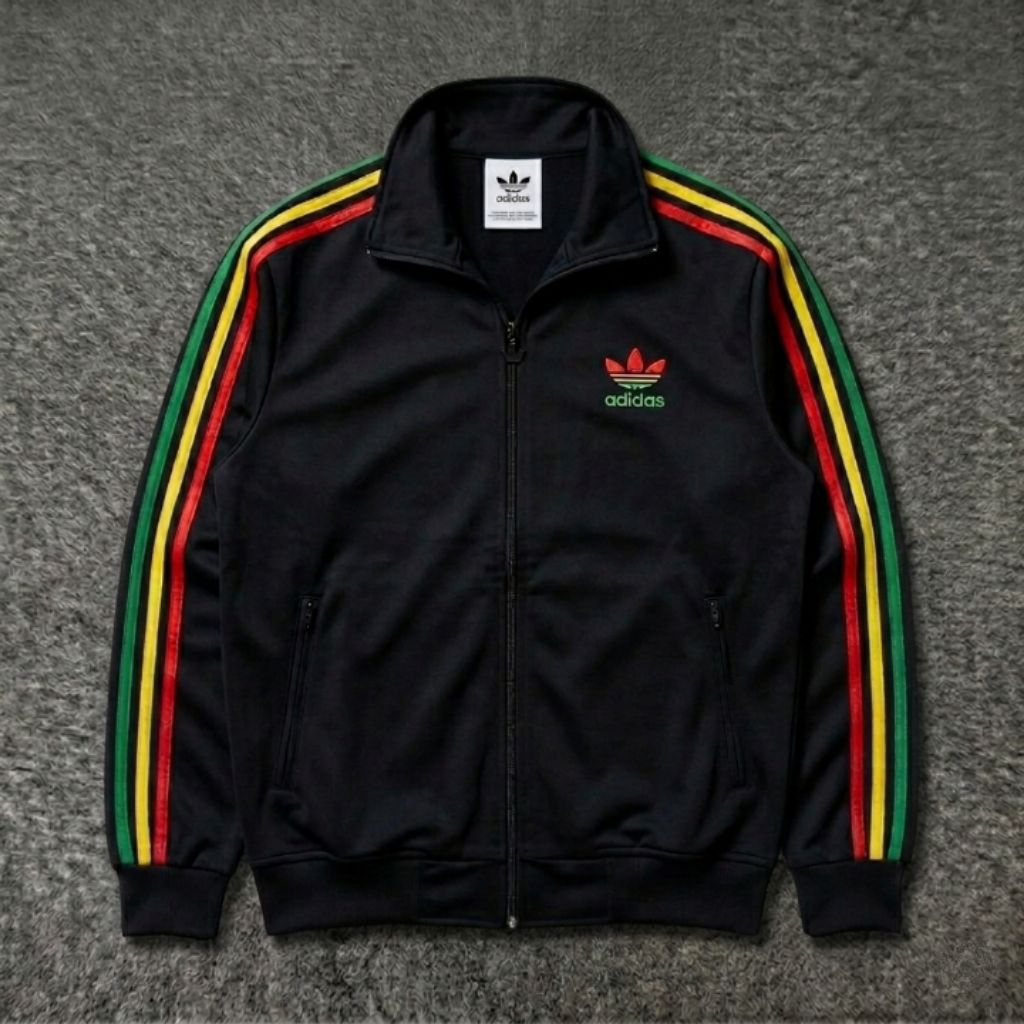 JAKET TRACTOP ADIDAS STRIP RASTA