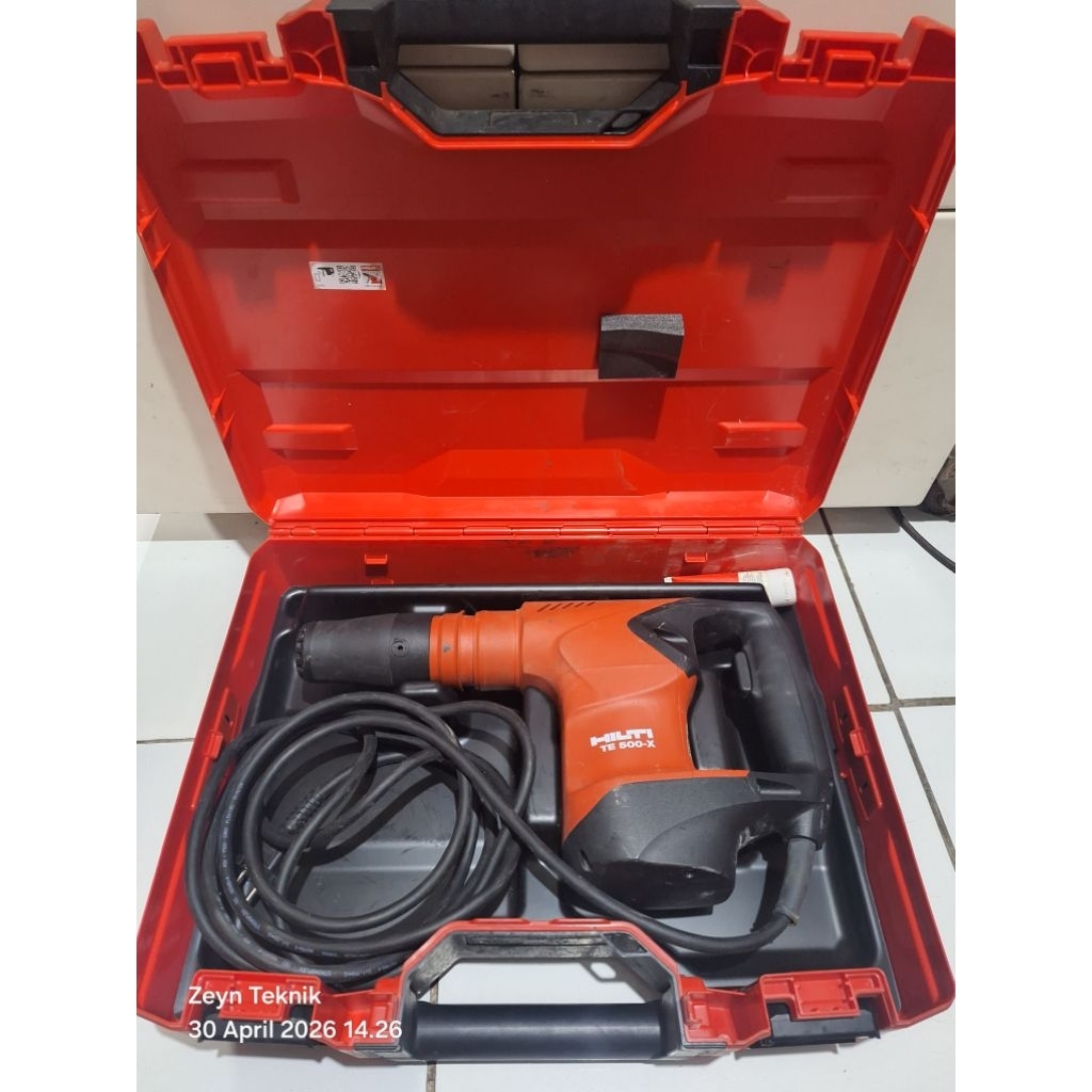 HILTI TE 500-X DEMOLITION HAMMER & BREAKERS