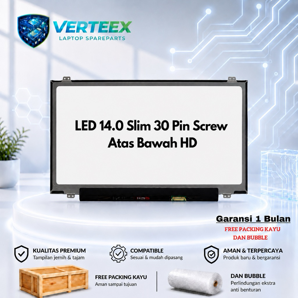 Layar LCD LED Laptop Lenovo Ideapad 330 330-14AST 330-14IGM
