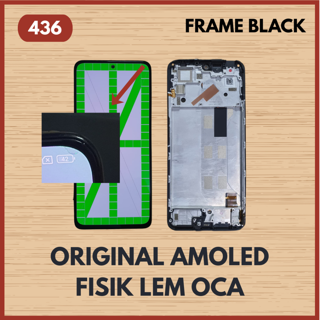 LCD ORIGINAL AMOLED XIAOMI REDMI NOTE 11 PRO 4G / NOTE 11 PRO 5G / NOTE 10 PRO / NOTE 12 PRO 4G COPO