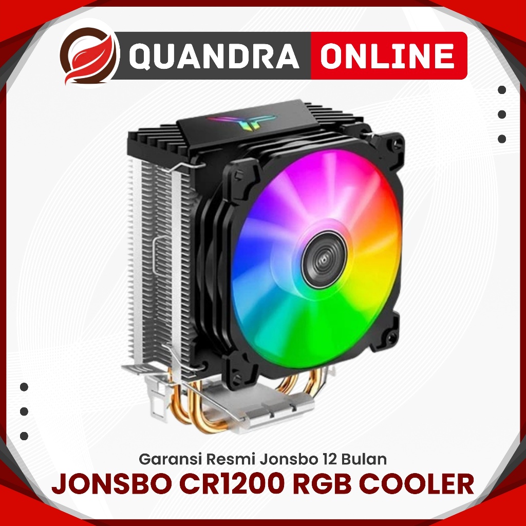 JONSBO CR-1200 CPU Fan Cooling / HSF Cooler RGB / Fan Processor / CPU Cooler