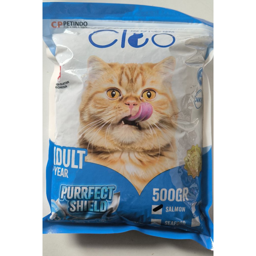 Cleo Cat Food repack 500gram