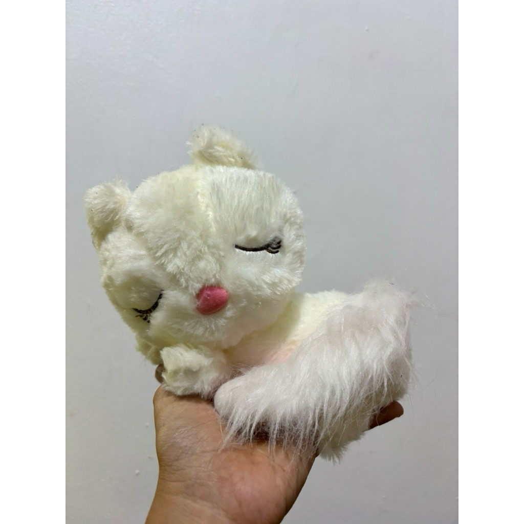 BONEKA KUCING CANTIK, MARRY CAT WHITE , BONEKA KUCING PUTIH, BONEKA KUCING PREMIUM, Properti foto ba