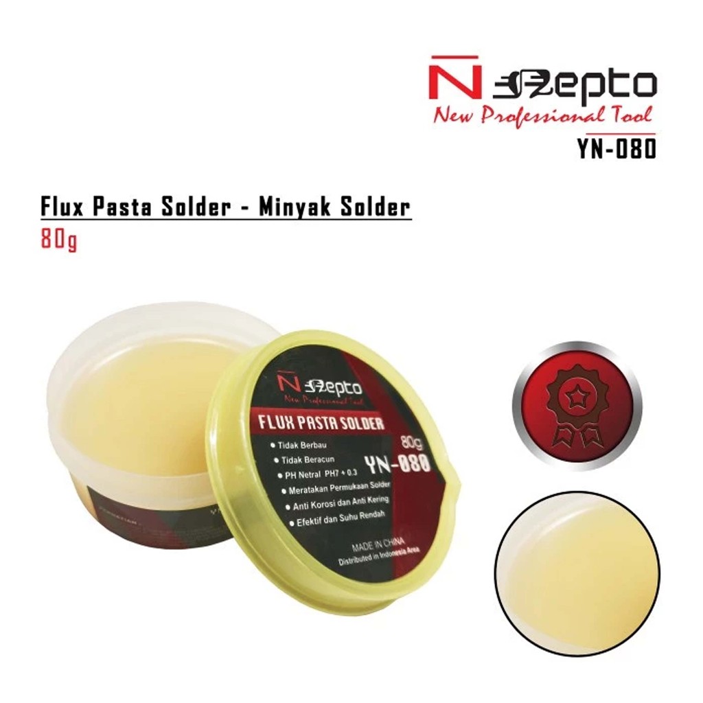 Nepto YN-080 Flux Pasta Solder - Minyak Solder - Pasta Delsoldering