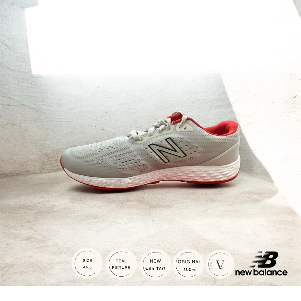 New Balance Shoes Olahraga Sepatu Pria ABU Sepatu Olahraga Sepatu Running Sepatu New Balance Origina