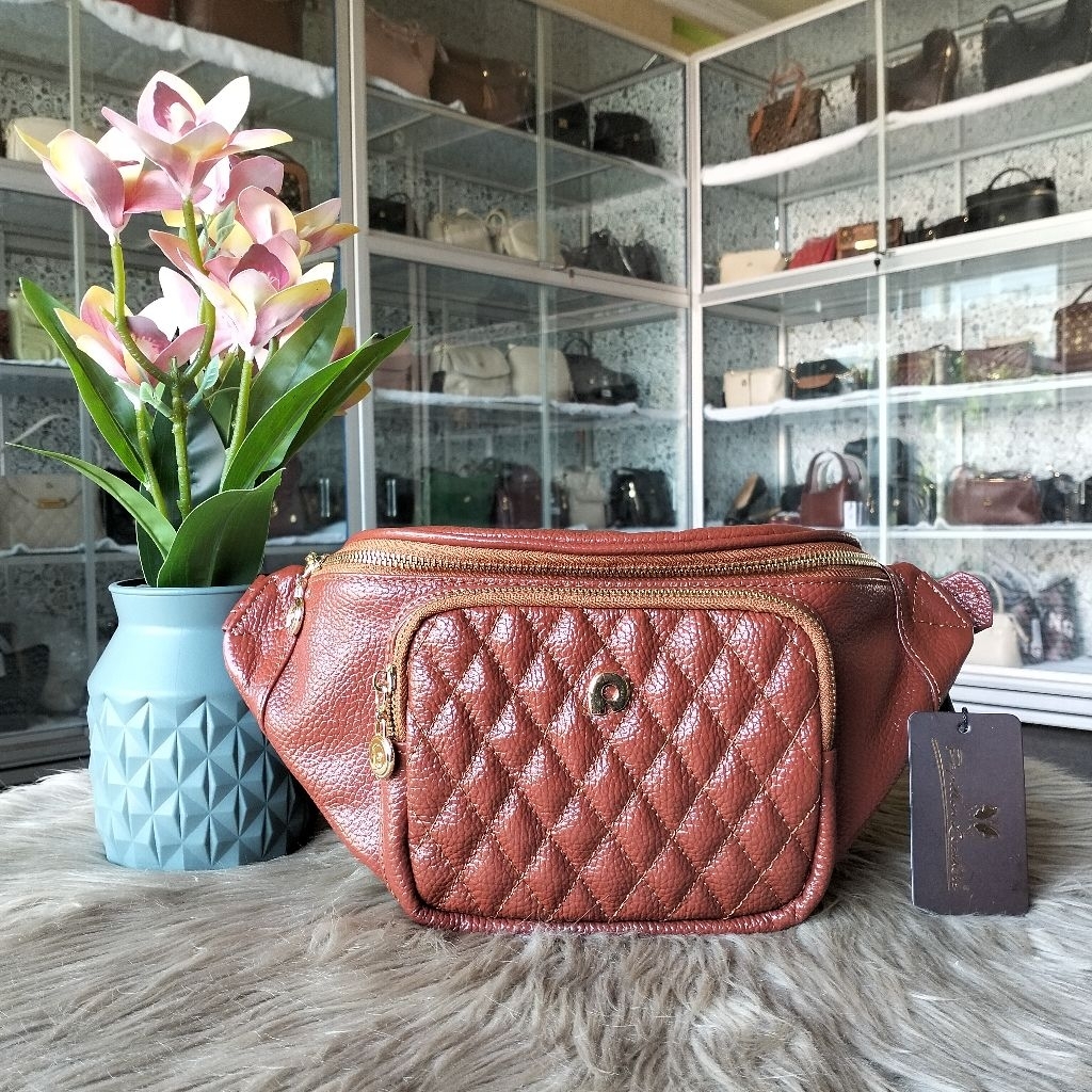Tas papillon K3362 waistbag warna hitam,asem, maroon,kopi, navy, cokoren