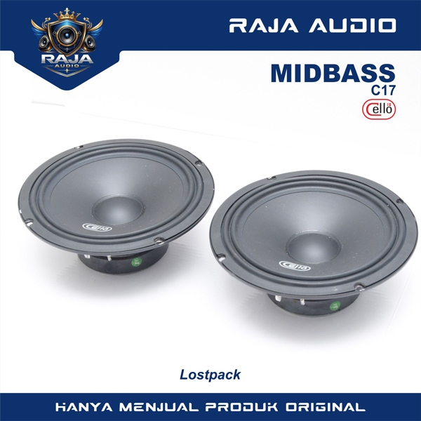 CELLO Speaker Midbass C17 - Upgrade Speaker Mobil Harian