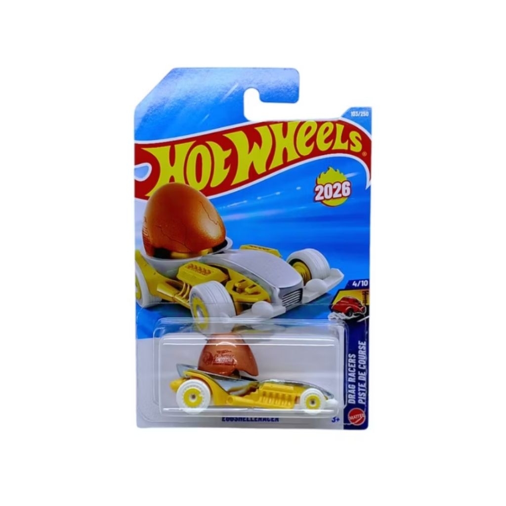 Hot Wheels Eggshelleracer - HotWheels Lot F Tahun 2026