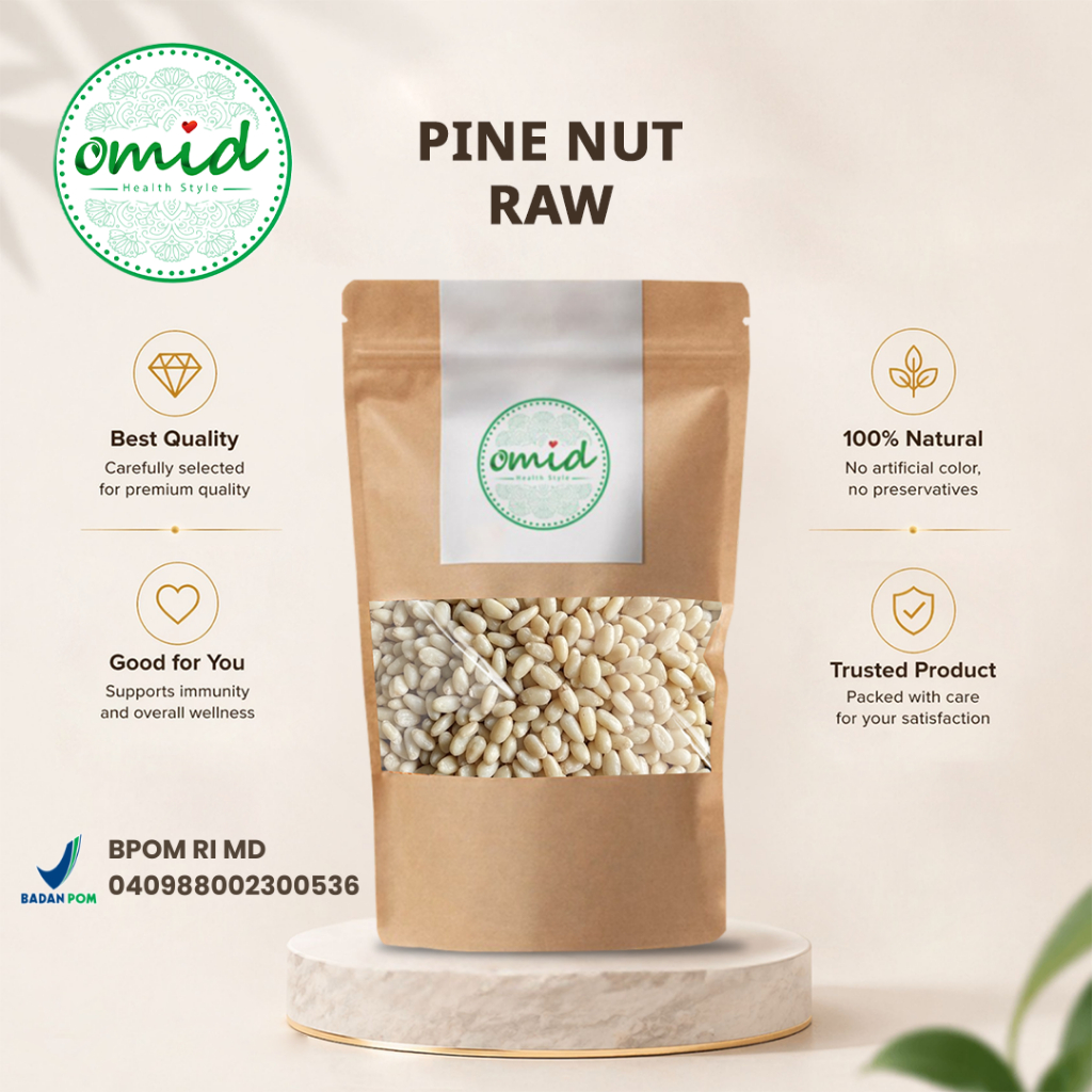Raw Pine Nuts | Kacang Pinus Mentah