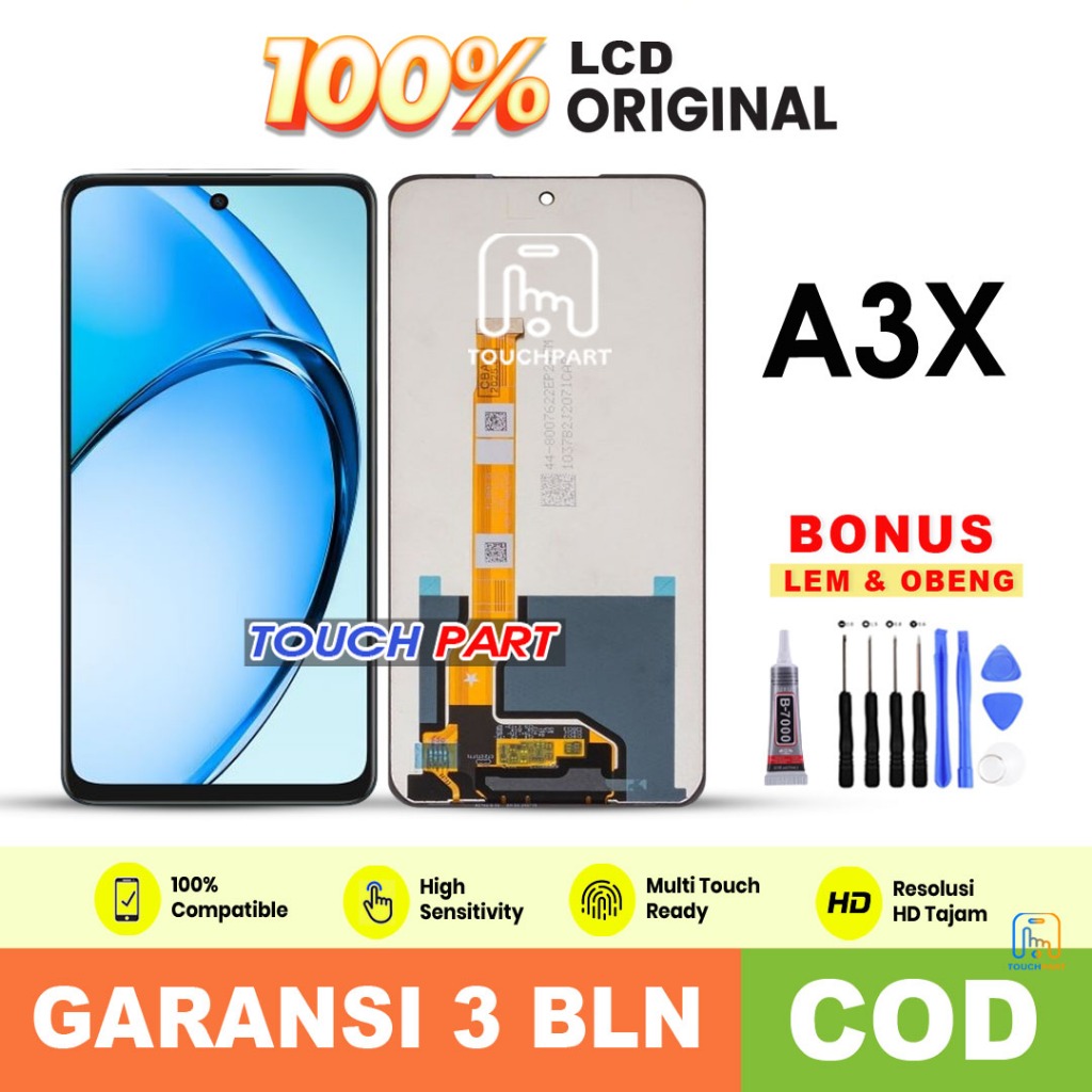 Lcd Oppo A3X Fullset Touchscreen Original COD