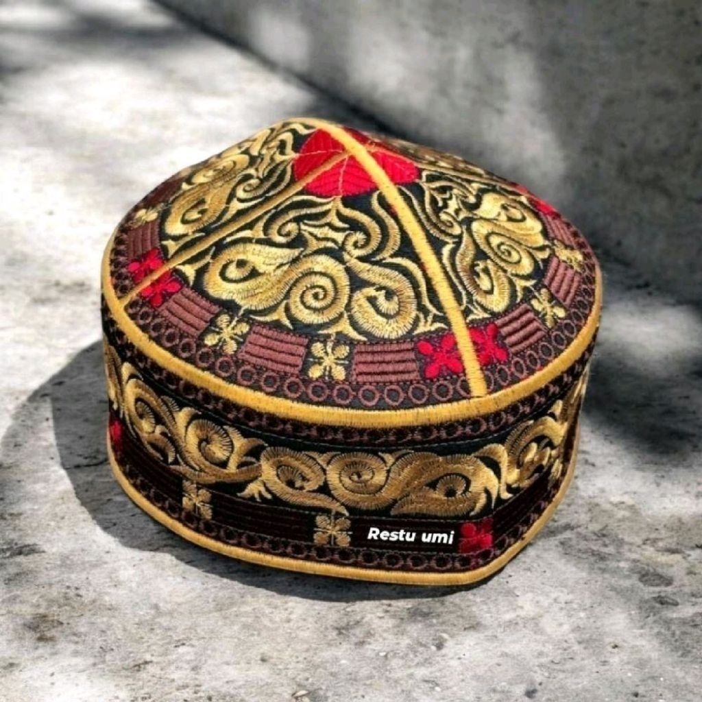 PECI PAKISTAN EXCLUSIVE/PECI PAKISTAN MOTIF KUBAH/PECI PAKISTAN ORIGINAL FULL BORDIR/PECI PRIA DEWAS