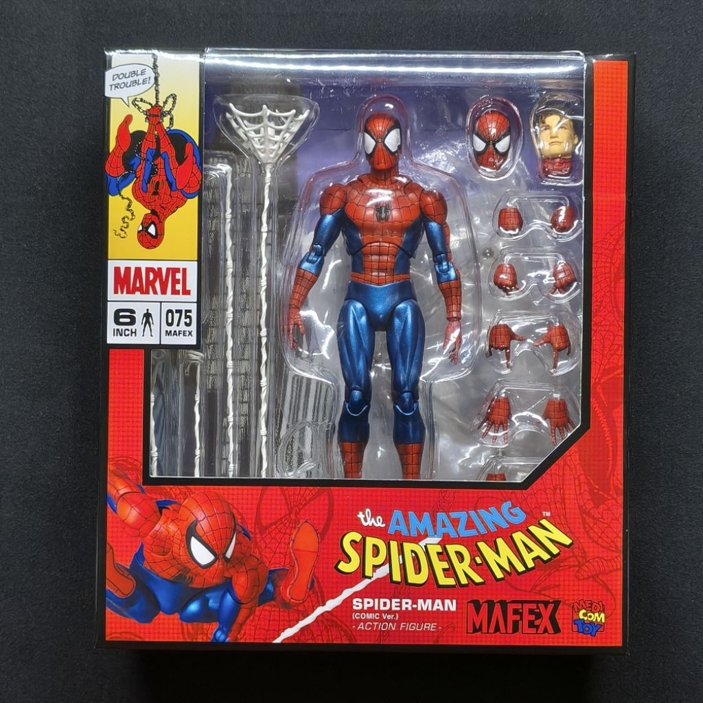 Mafex 075 Spiderman comic REISSUE 2026