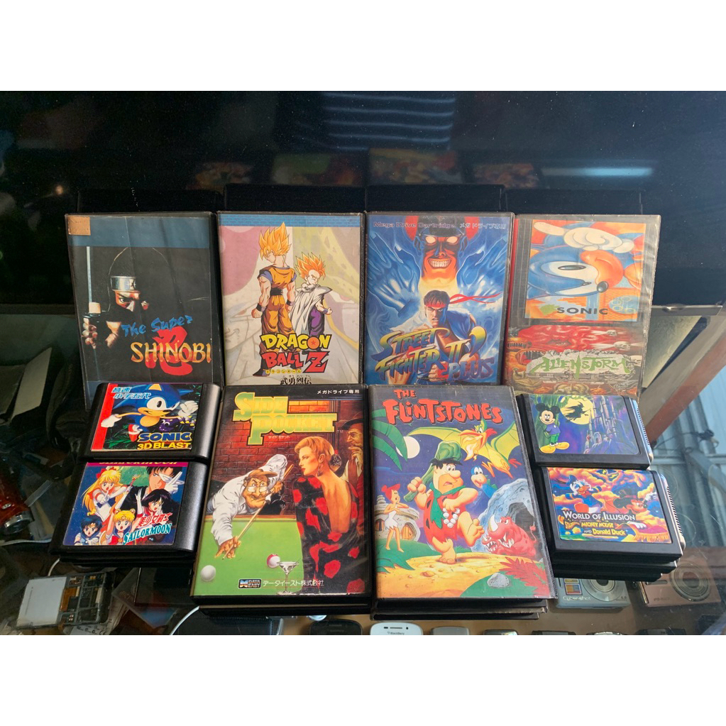 Kaset SEGA Mega Drive 1 Mega Drive 2