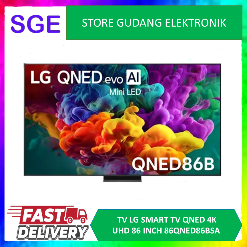 LG 86QNED86BSA SMART TV 86 INCH 4K UHD QNED MINI-LED LG QNED AI QNED86 2026