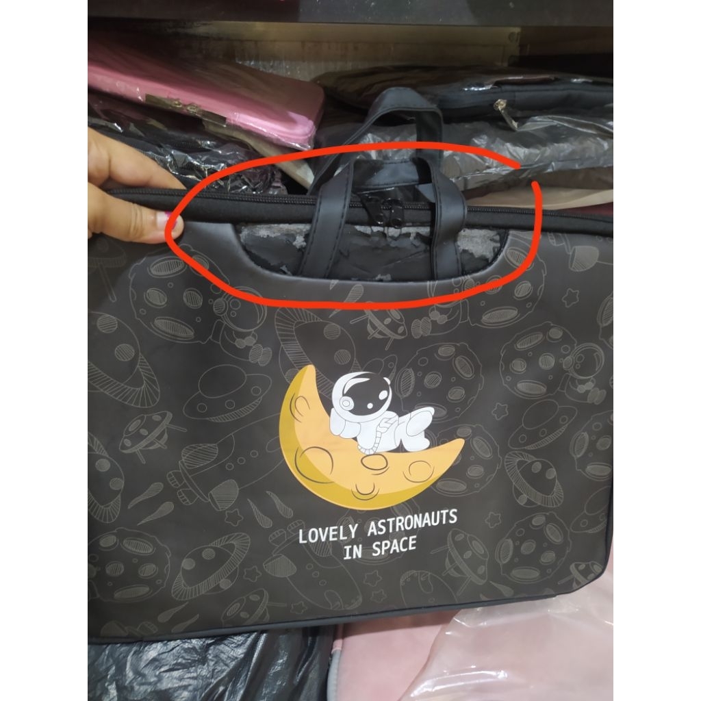 Tas Laptop Jinjing SALE RIJEK RUSAK KULIT TERKELUPAS 15 16 Inch Semua Merk Laptop Fancy Printing For