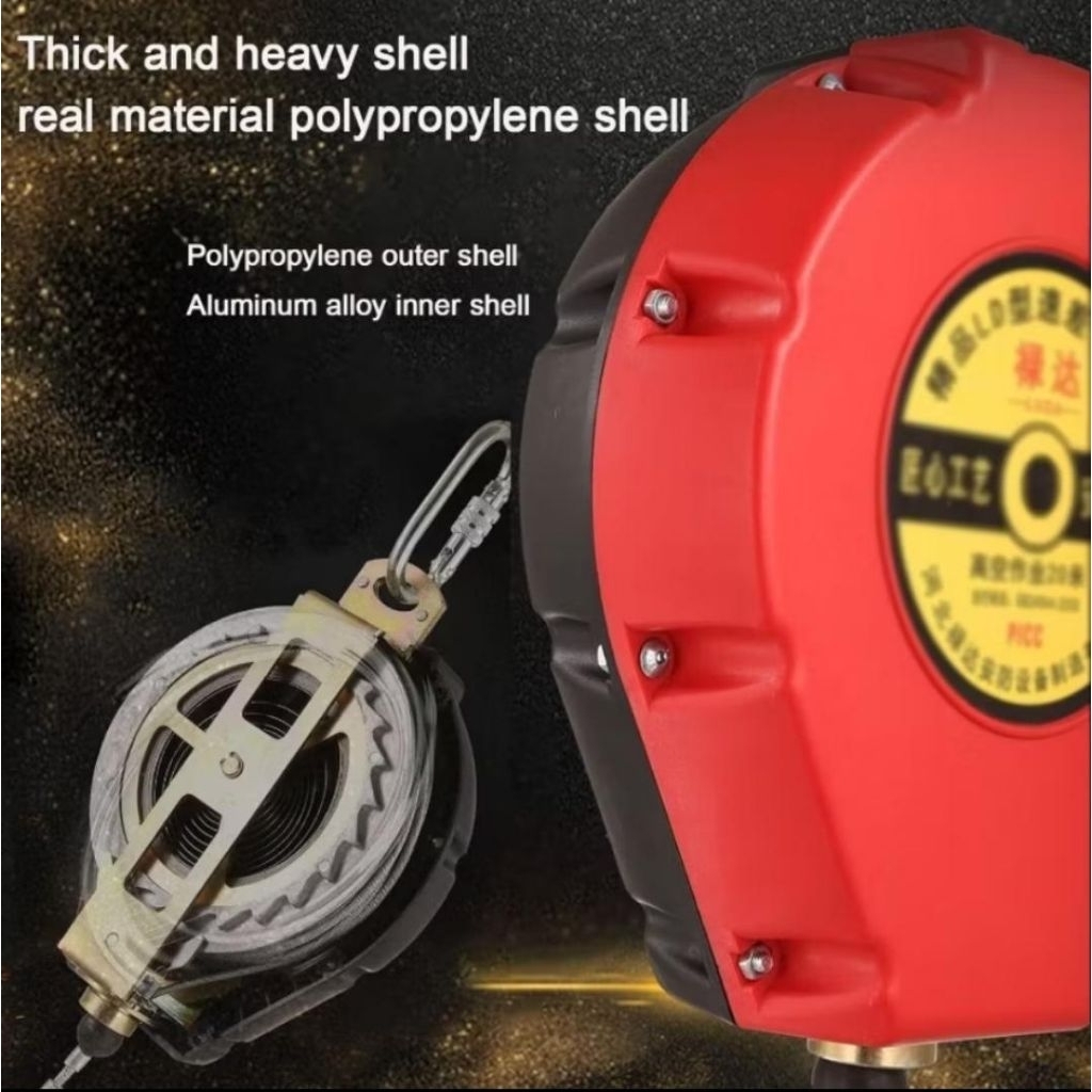 Pengaman Retractable LifeLine - FALL ARESTER RETRACTABLE LIFELINE 10METER