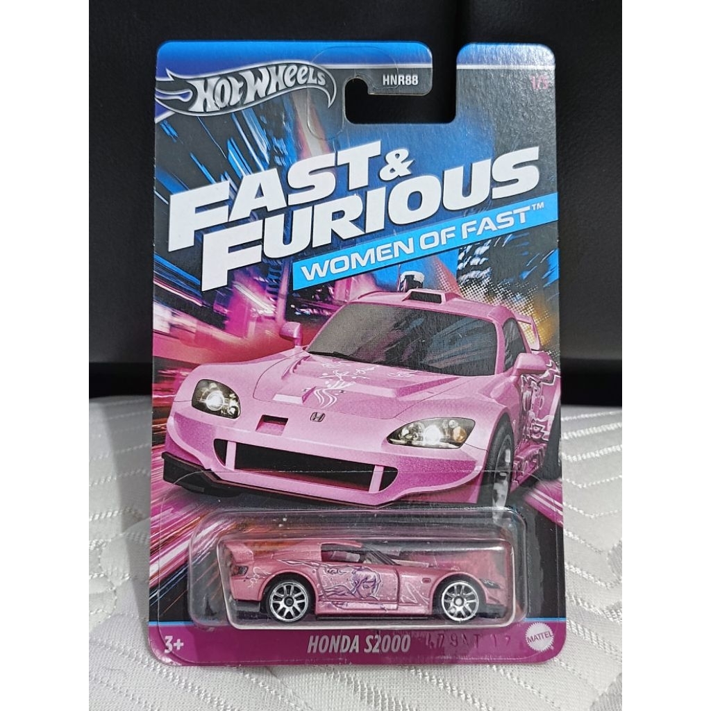 Hotwheels F&F Women Of Fast S2000 Pink