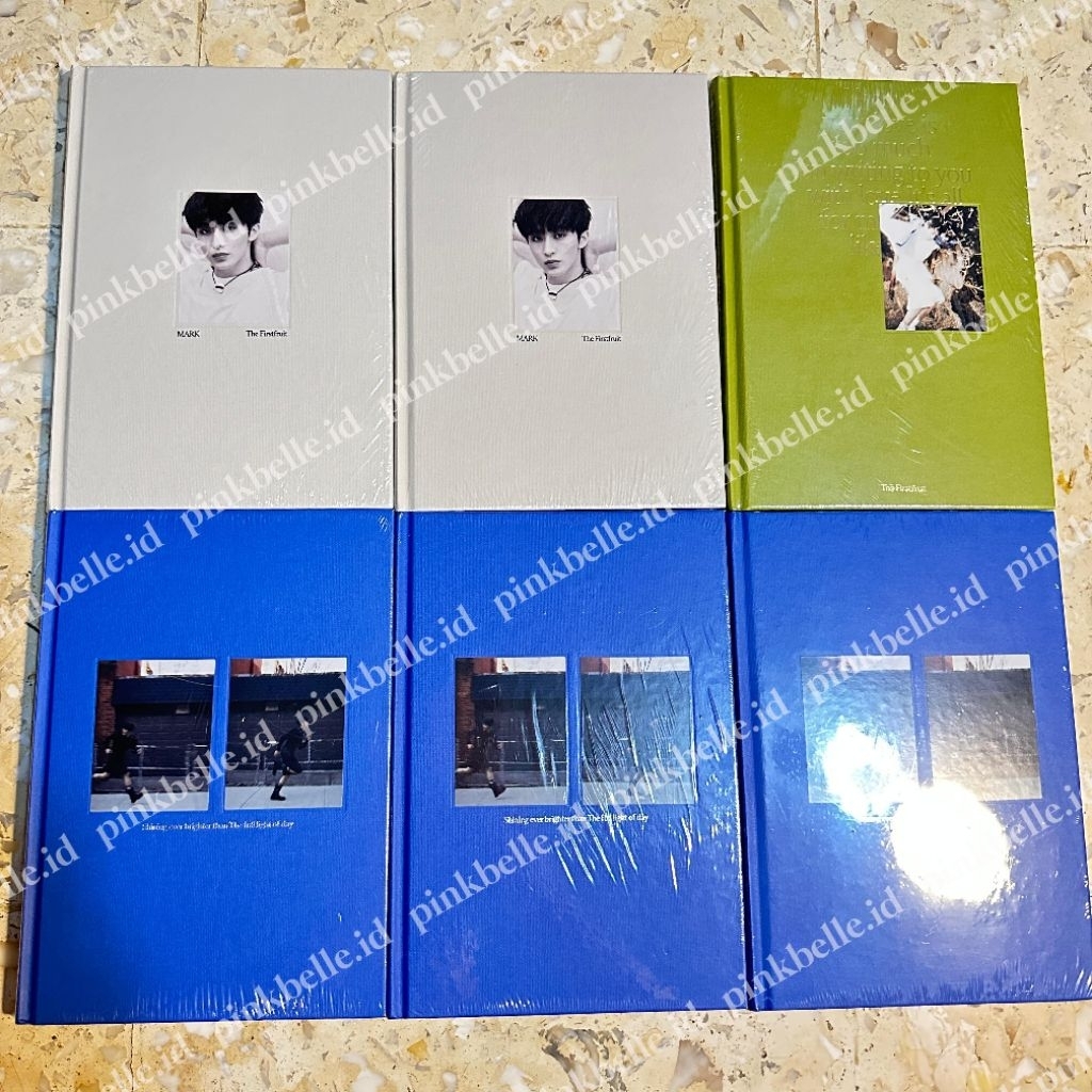 READY STOCK ALBUM MARK THE 1st ALBUM - THE FIRSTFRUIT PHOTOBOOK TRILOGY VER SEALED