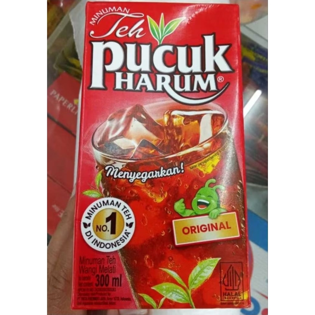 Teh Pucuk Harum Kotak 1Dus isi 24pcs × 300ml