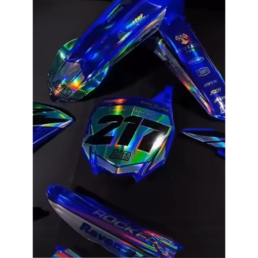 dekal stiker CRF 150 hologram full bodi promo terkeren