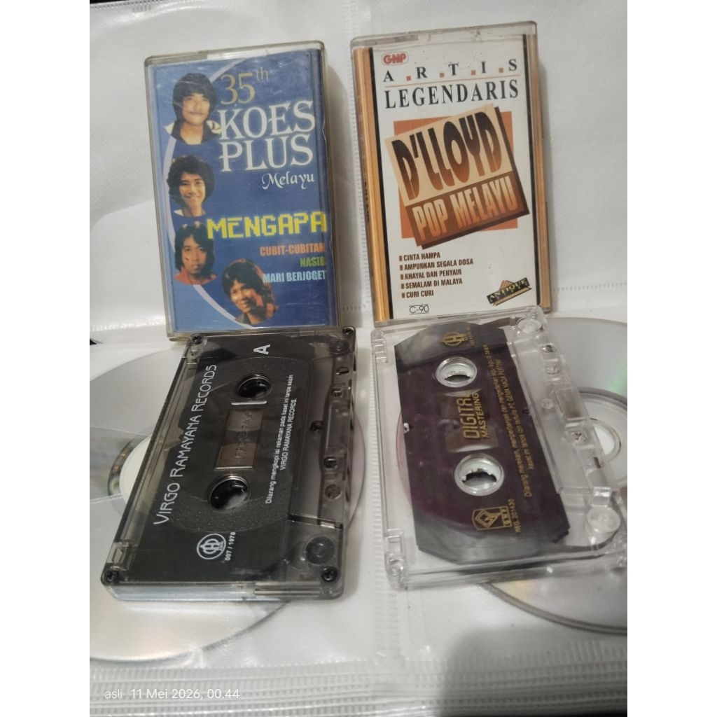 kaset pita koes plus & d lloyd (pop melayu)