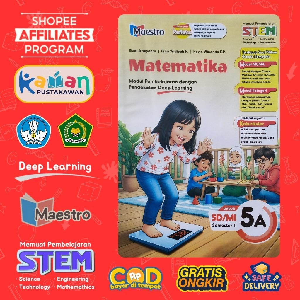Maestro Matematika Kelas 5 SD/MI Modul Ajar