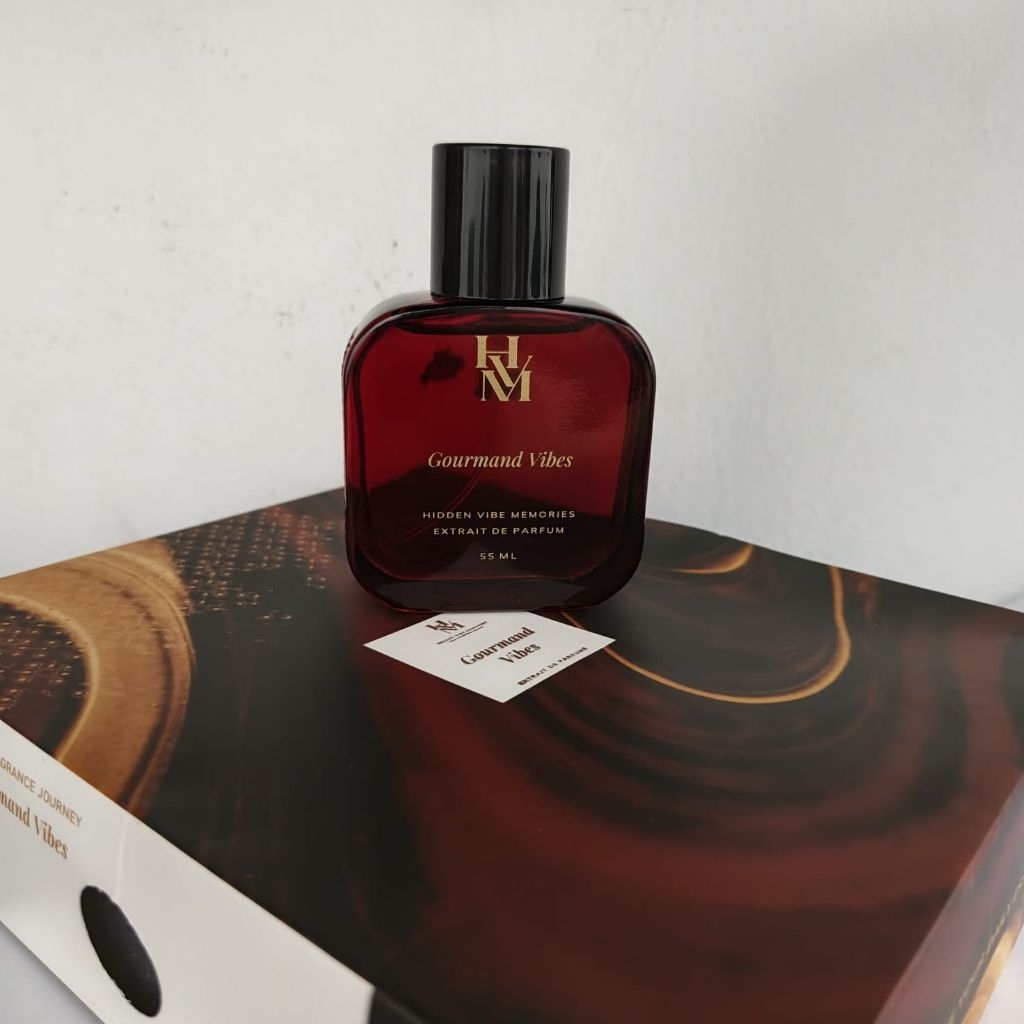 Preloved Like New Parfum Unisex HVM Gourmand Vibes 55ml Extrait de Parfum Tahan Lama