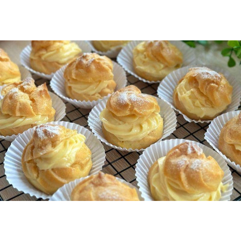 Kue Soes Vla Vanilla Rasa Special Vla Isian Creamy