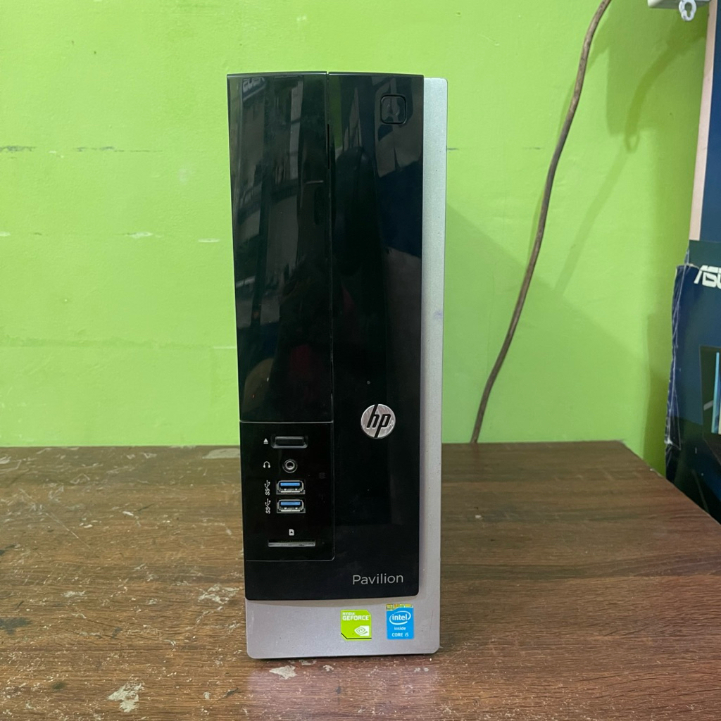 desktop HP cpu mini hp pavilion slime line 400 core i5 termurah