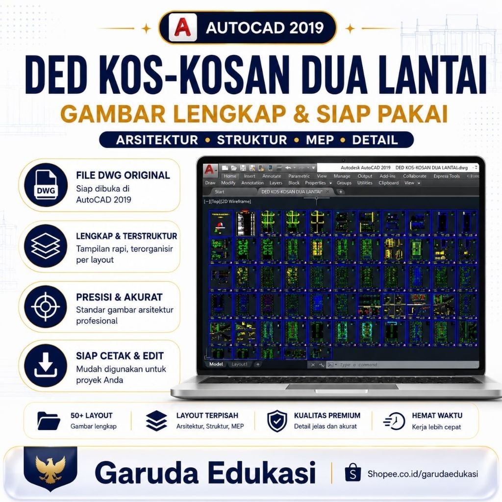 Kumpulan Gambar Rumah format dwg ( 171 file autocad )
