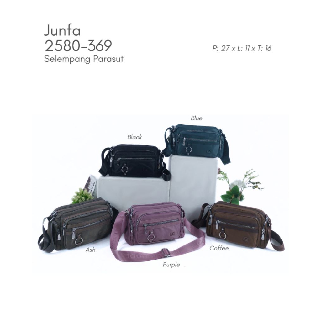 Junfa 2580 Tas Selempang Wanita Premium